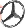 BQAZ9 18.8/21cm Car Front Grille Large Badge Decal for Mercedes Benz GLA GLB AMG GLS G C E GLE GLB A AMG Cover Decoration Accessories