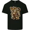 Steampunk Cat Unisexs Light Cotton TShirt