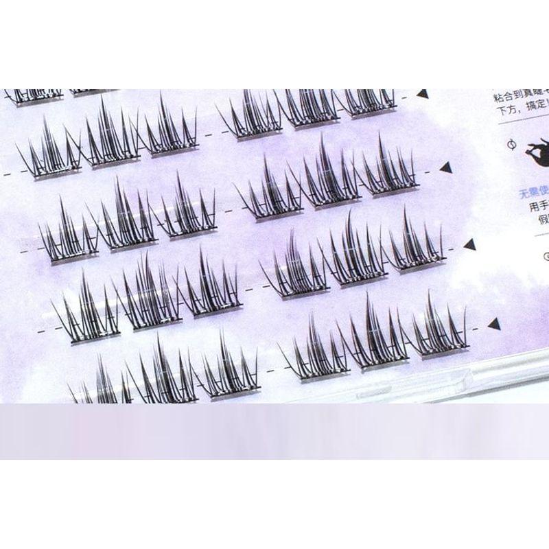 LuxeFlutter - Kleberfreie Wimpern-Cluster