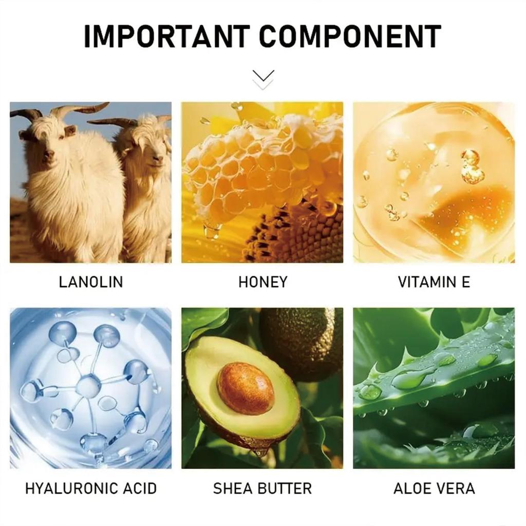 Nourishing Hand And Foot Mask Set With Moisturizing Foot Cream, For Smooth And Glowing Skin