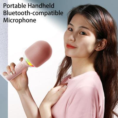 1 ensemble de microphone sans fil multifonctionnel universel polyvalent compatible Bluetooth, fournitures de fête portables