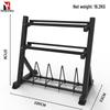 Movable Barbell Plate Storage Rack