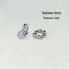 14k Gold-Plated Color-Preserving Crystal Spacer Beads for DIY Bracelets and Necklaces