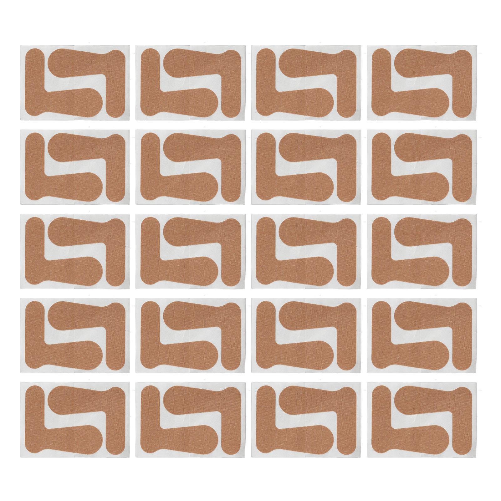 

40 шт. Лента-бандаж для большого пальца ноги, самоклеящаяся, предотвращает трение, защитная накладка для большого пальца, наклейки для бурсита