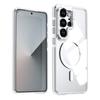 Suitable for Samsung S26Ultra Transparent Phone Case Simple Samsung S25/25Plus Magnetic Phone Case
