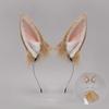 Two-dimensional rabbit ears, animal ears, headbands, comics props, Japanese plush rabbit ears, rabbit tail set