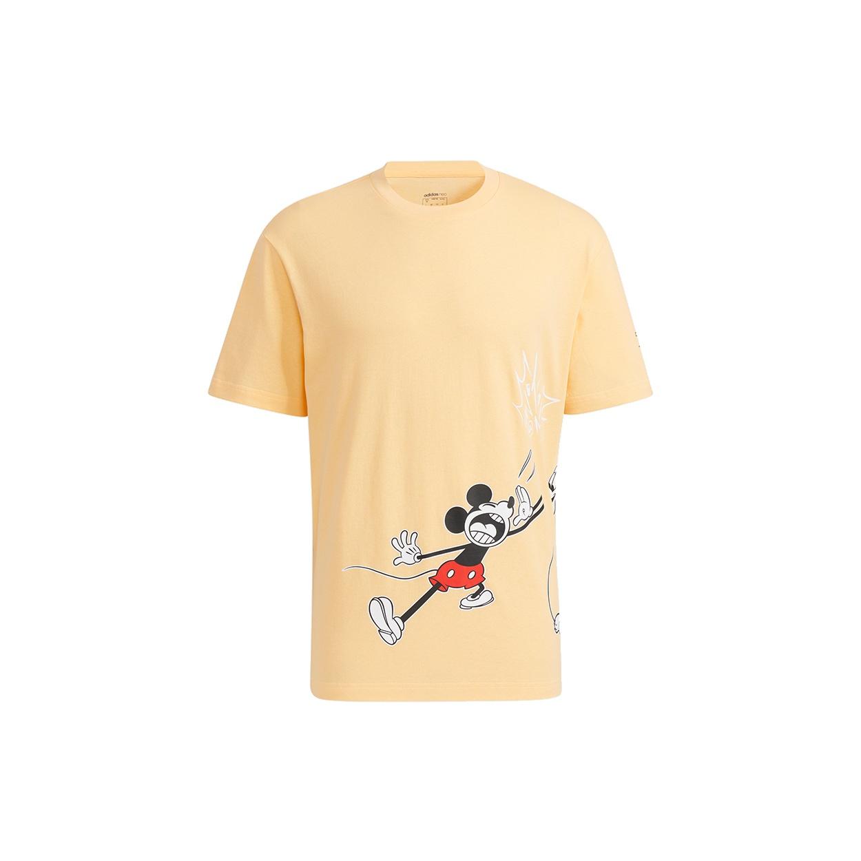 adidas neo x Disney Crossover M Mf Tee 2 Cartoon Printing Sports Short Sleeve Men s HF0453 S