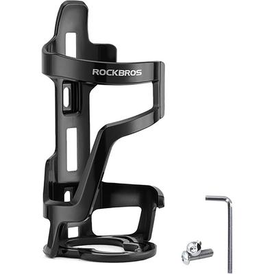 Bicycle Bottle Holder, Neck Down, Black
