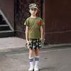 Kids Camouflage Training Uniform Set