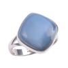 Natural Owyhee Opal Gemstone 925 Solid Sterling Silver Jewelry Ring Size 9 I4K97