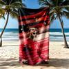 Cristiano Ronaldo Beach Towel Quickdry Soft Microfiber Comfortable Lightweight Suitable For Swimming Gym Camping Yoga Vacation