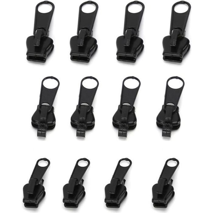 

Kit de réparation de fermeture éclair - EJ.Life - Universel - 12 pièces - Durable - Facile à installer