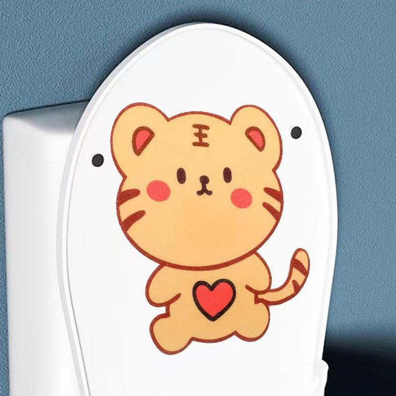 Autocolant Dezodorizare Toaletă Desen Animat Feutru Dezodorizare Toaletă Autoadeziv Parfum Toaletă Baie Autocolant Adeziv