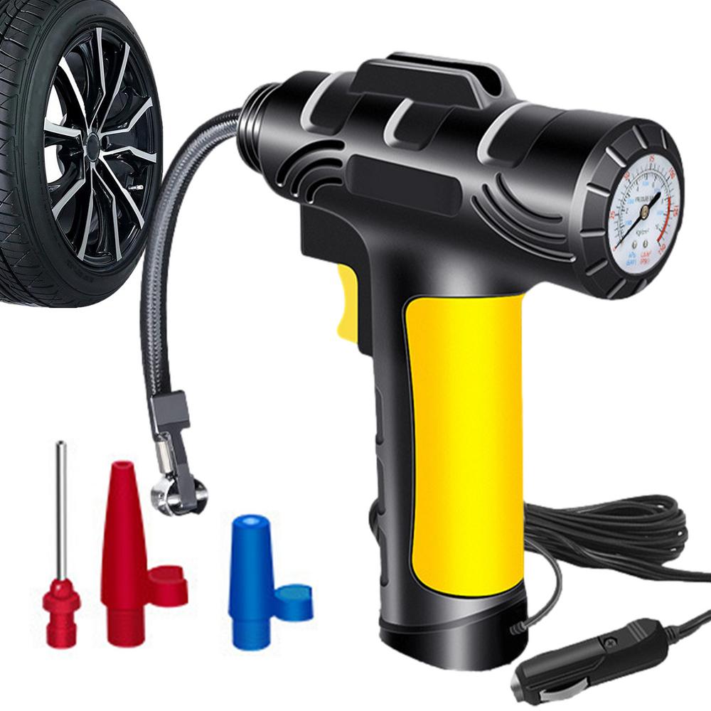 Portable Tire Inflator For Car Inflation Automotive Tools With Pressure Display Portable Air Compressor For Car Tires For