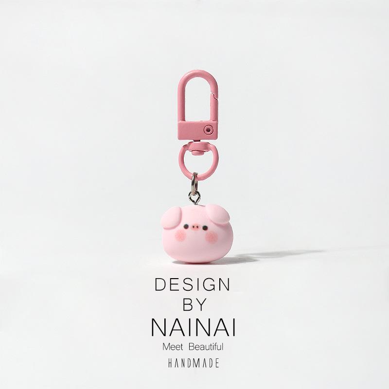 

Милый мультяшный брелок-подвеска в виде свинки - Универсальный шарм для сумки