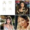 Elegant Hair Jewelry with Shimmering Pendant Exquisite Fringes Head Accessory for Modern Fashion Enthusiasts