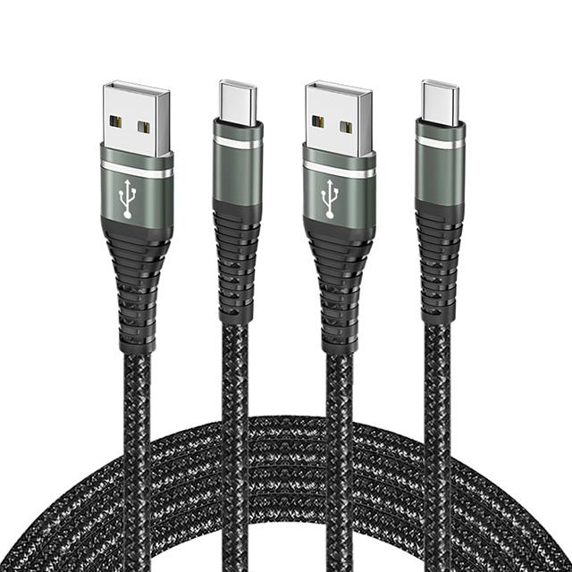 Fast Charging USB C Data Cable 3A for 17 16 15 Ipad Pro Samsung S26 Type C Carplay Wire Nylon Braided USB C Cable