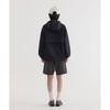 Covernat Minimalist Fashion Hooded Zip Long Sleeve Jacket Unisex jackets Deep-Navy-Blue CO2501JK06DN
