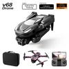 V68 MAX Drone 4K Electric Adjustable Three Camera Aerial Photography Optical Flow Bbstacle Avoidance Four Axis Brushless Drone