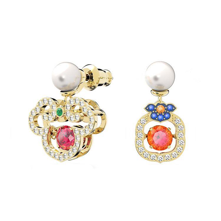 Swarovski Gratia Wishful Water Drop Earrings Women earrings 5622087 Box (Random Color)