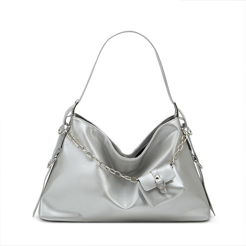 Women's Bag Design Sense Simple Armpit Bag Versatile New Women's Fashion Earphone Bag Large Capacity Shoulder Bag