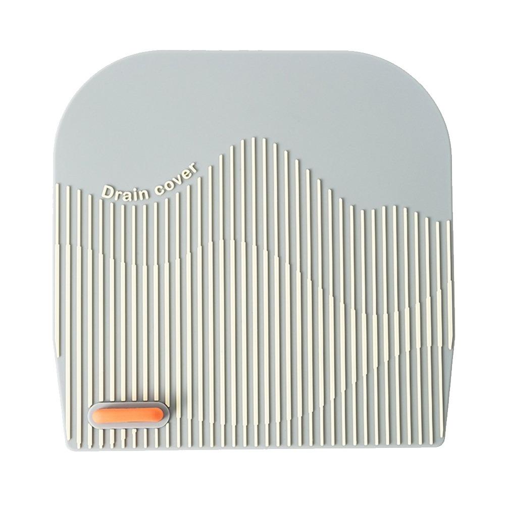 Soft Floor Drain Cover Insect-proof Sink Seal Mat Portable Sewer Pipe Cover Bathroom Accessories