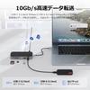 PULWTOP 10 w 1 Mała Stacja Dokująca USB C Dock PC Nie 1 x HDMI 4K 8K 2 x USB do Hosta Wyjście PD 100W Kompatybilna z Windows (W zestawie adapter) @120Hz/