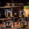 Gianxi Glass Magnetic Automatic Tea Filtering Kung Fu Tea Set 2025 New Home Lazy Tea God Tool Magnetic Teapot
