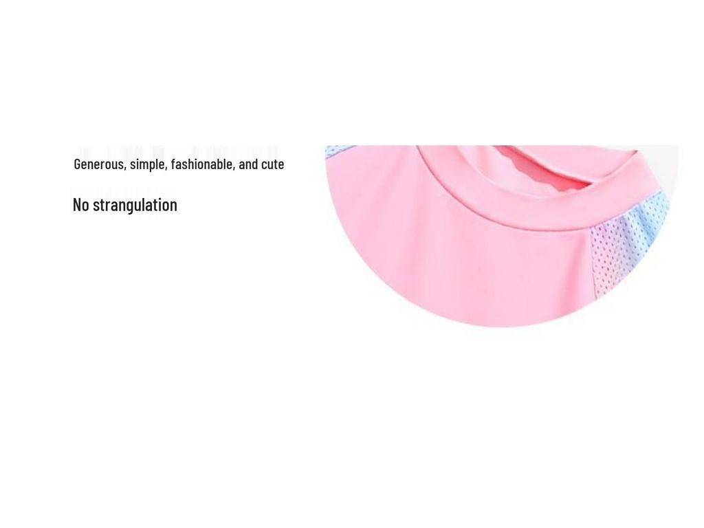 2024 Kids' Split Skirt Swimsuit - Short-Sleeved, Summer Beach Sunscreen for Girls