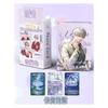 Love And Deepspace Anime Laser Photo Cards 50 Pieces Collectible Cards With Zayne Rafayel Xavier Sylus For Fans Collection