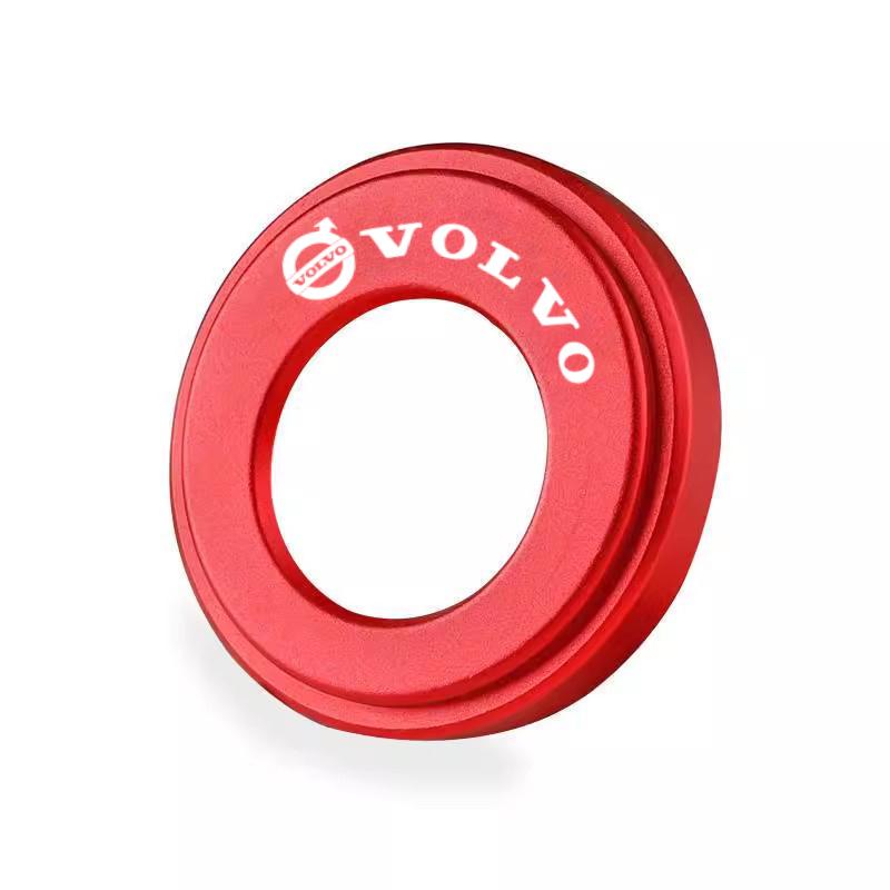 Volvo Fuel Tank Cap Fuel Warning Metal Stickers Accessories For Volvo XC90 V90 V60 XC60 V40 S80 S60 S90 C40 XC40 V70 XC70 C30