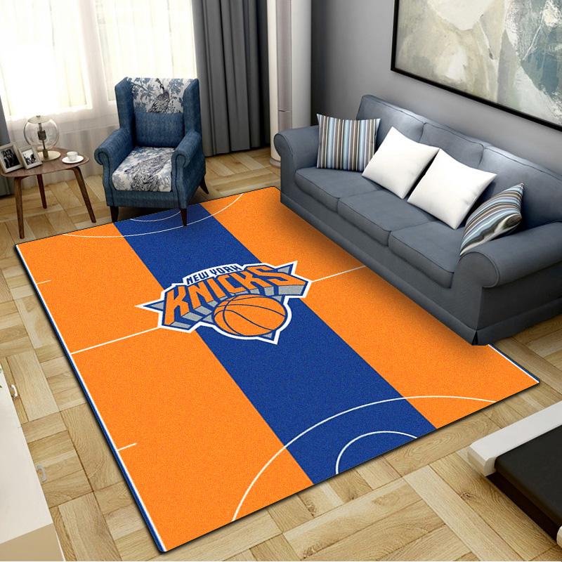 NY Knicks Carpet Rug for Living Room Bedroom Home Sofa Decoration, Kids Play Non-slip Floor Mat