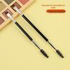 Double-Ended Eyebrow & Eyeshadow Brush - Angled Concealer & Spiral Eyelash Tool for Professional Eye Makeup