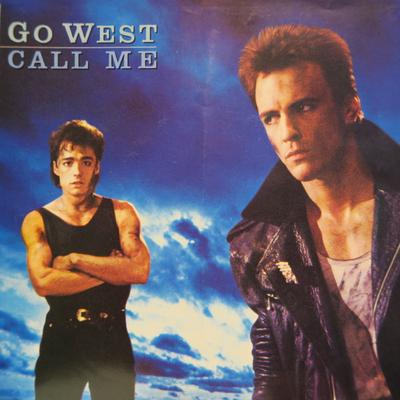 7inch Record GO WEST  Call Me 42865 CHRYSALIS 1985 Canada Dance  Electronica Used