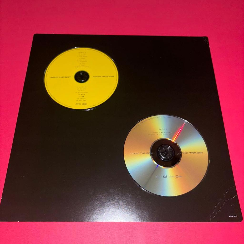 [USED] LEE JUNHO JUNHO THE BEST LP size