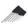 9 Stück Rollstift-Schlagstiftsatz 1/16 bis 5/16 Zoll Schnellarbeitsstahl Stift-Schlagwerkzeug für Automobil Uhren