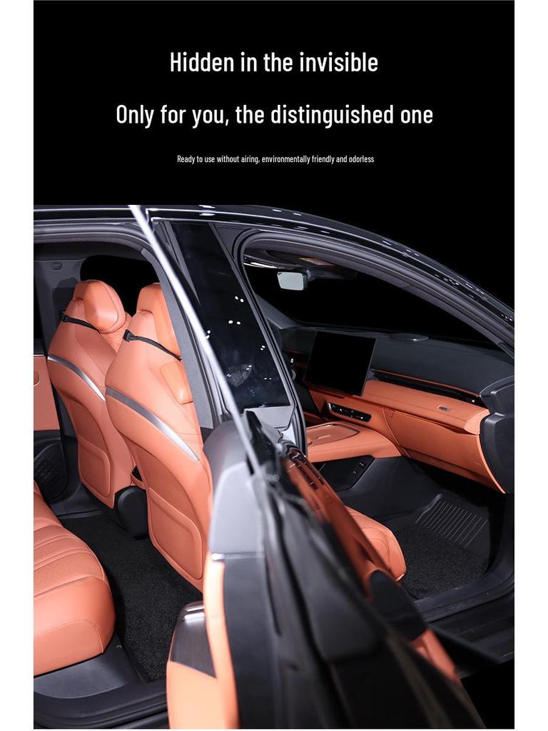 Custom Saint Mao Car Floor Mats for Changan Deepal S07/S05 - Full TPE, Baby-Safe, 0 Formaldehyde, Injection Molded.