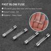 BHBL  20pcs Fast Blow Glass Tube Fuse 8A 8 Amps 250V 6mm x 30mm