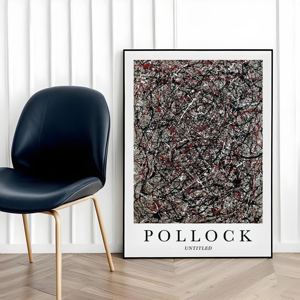 Plakat Jackson Pollock abstrakcja