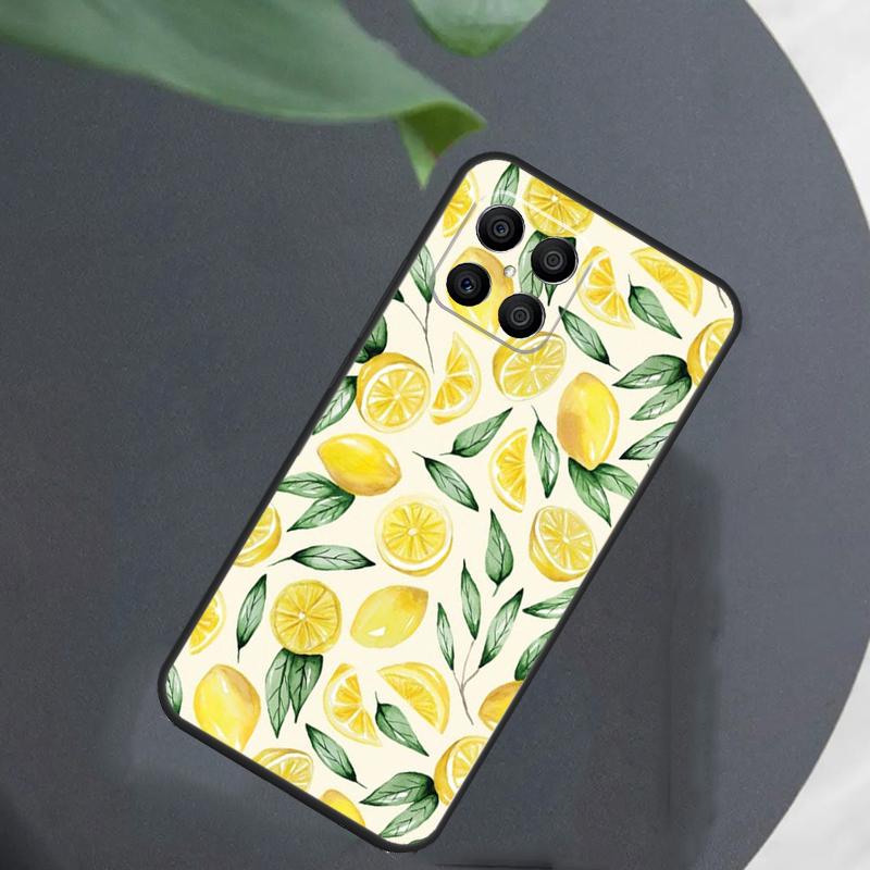 Fruit Lemon For Honor Magic 8 7 6 Pro Case For Honor Win RT X9d X9c X9b X9a X8c X8b 50 70 90 200 400 Lite