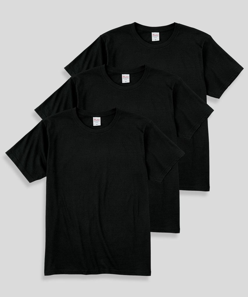 Peulinteuseuta [3Pack] 20-Count Basic Plain Standard Short Sleeve T-Shirt
