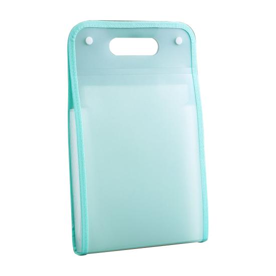 File Folder with Handle Large Capacity Portable Document Holder Waterproof