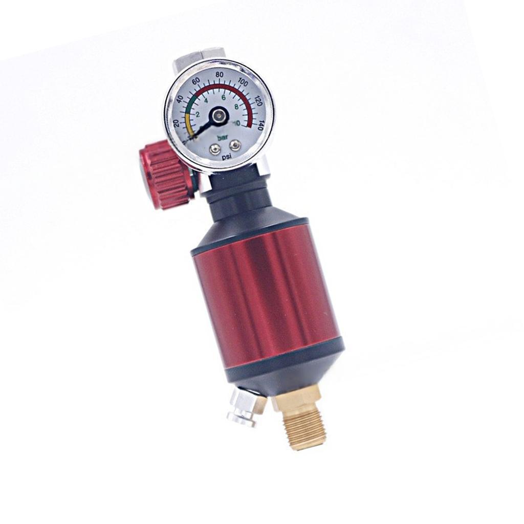 Air Regulator Air Filter Spray Gun Air Regulator Gauge Air Spray In-Line Water Trap Filter Paint Spray Gun Regulator
