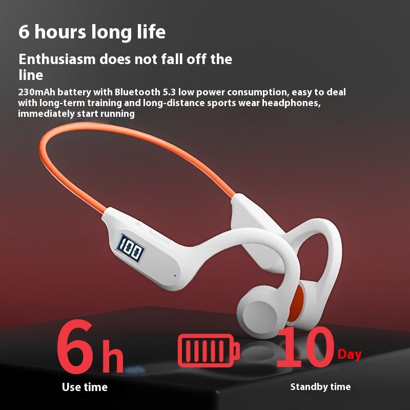 Bone Conduction Bluetooth Headset G3 Non-in-ear Ear Hanging Painless Waterproof Running Sports Headset