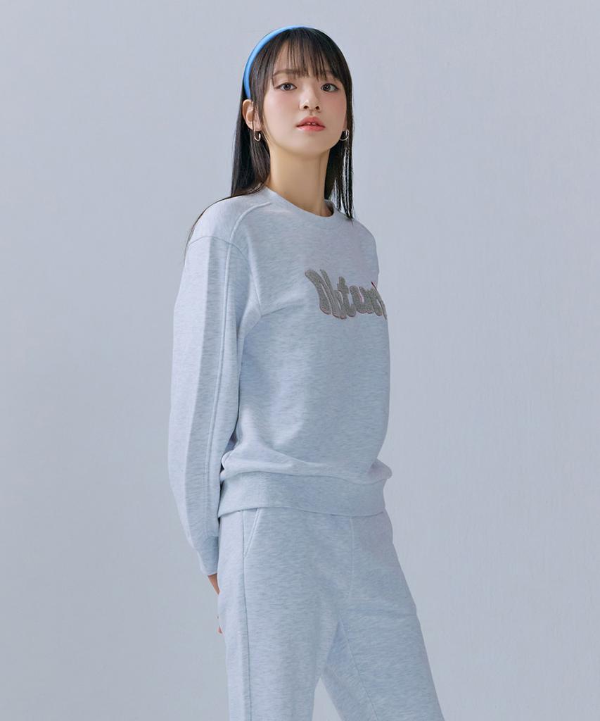 CHASECULT Women'S Boucle Embroidered Sweatshirt-Cerg5164B0B