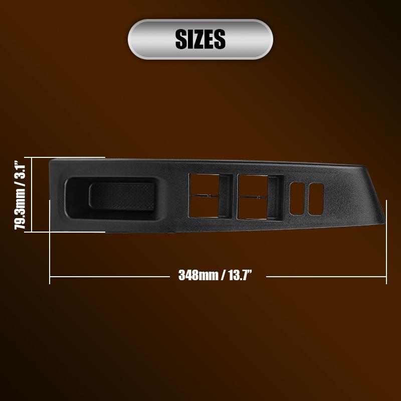 Car Interior Front Armrest Upper Window Switch Panel For Toyota Vitz 2010-2014 74232-52570-C0  74231-52630-C0 Right Hand Driver