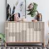 Self-Adhesive Kitchen Cabinet Curtains Dustproof Half-Curtain For Wardrobe Bookcase No Drill Door Window Curtain Home Supplies