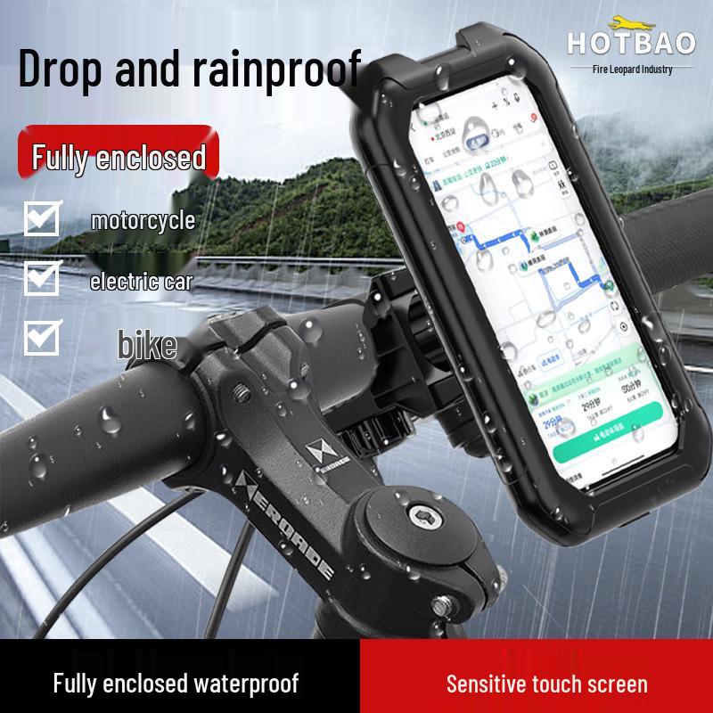 

Waterproof IP68 Rotatable Phone Holder for Bicycles and Motorcycles Standard чёрный