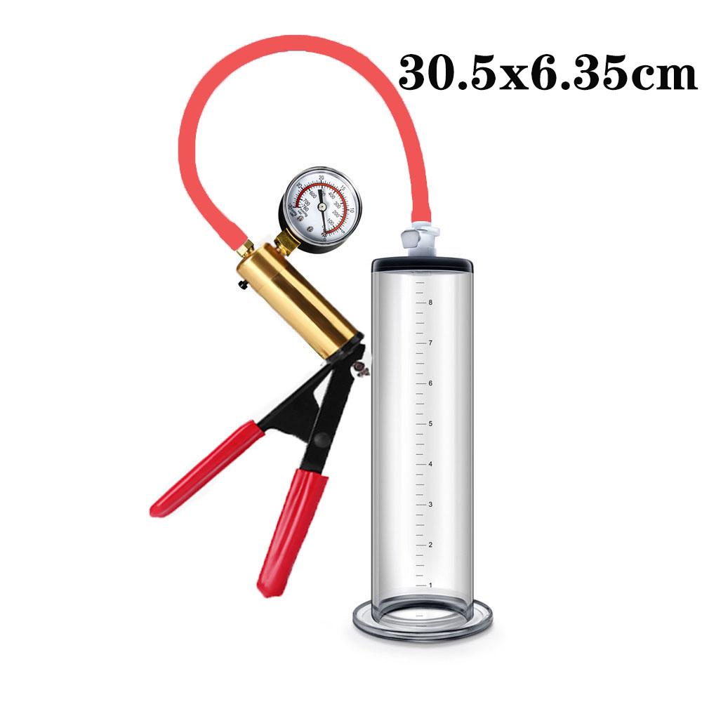 Pennis Enlargement Manual Vacuum Pump for Men Penis Enlarger Extender Cock Erection Stimulate Sex Tools Male Masturbation Toys