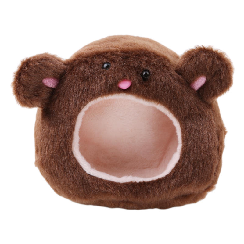 Cute Winter Soft Warm Bed Cute Rat Hamster Bed House Cushion Fleece Hut Hanging Hammock for Small Animal Mice Sugar Glider Chinchilla  Fast Delivery